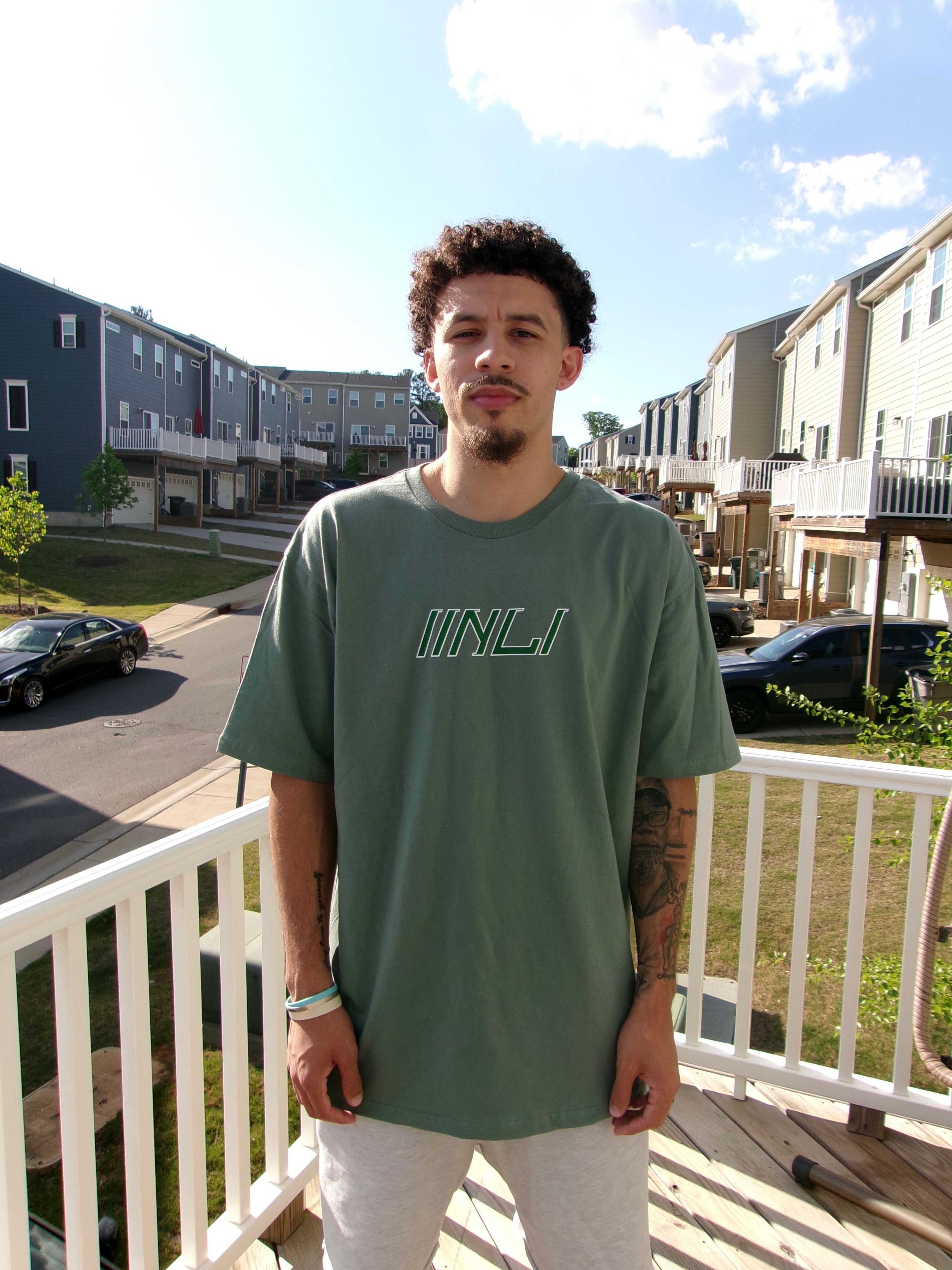IINLI Sage Heavyweight Tee