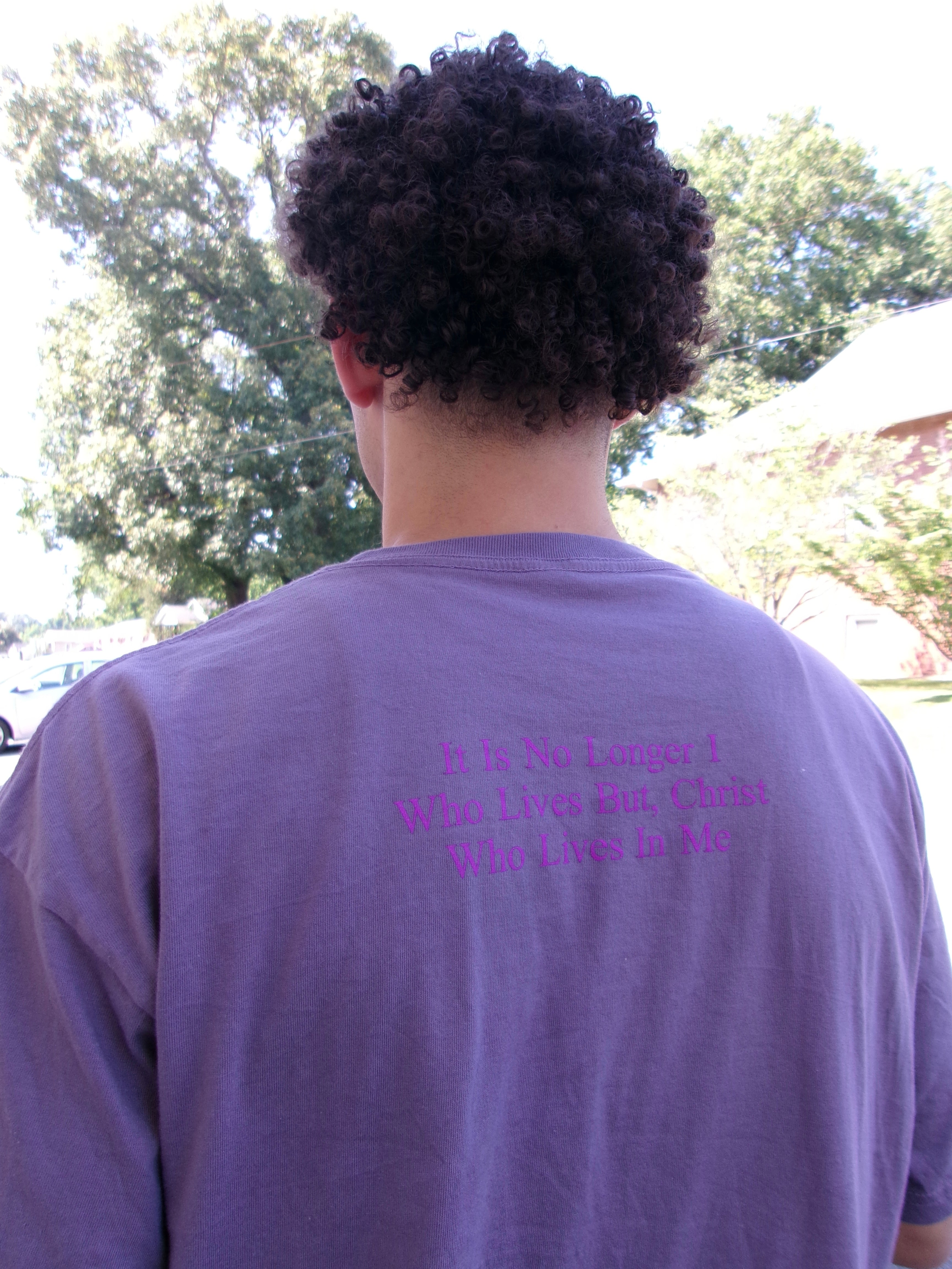 IINLI Lavender Heavyweight Tee